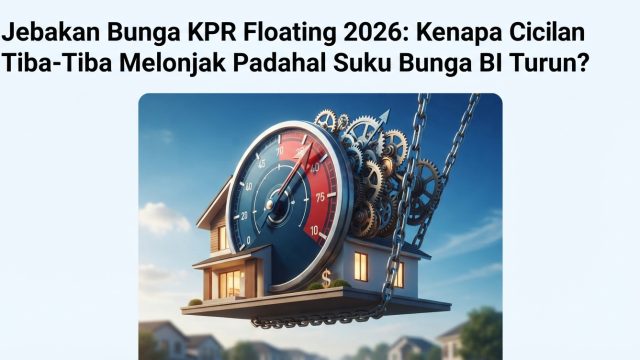 Jebakan Bunga KPR Floating 2026: Kenapa Cicilan Tiba-Tiba Melonjak Padahal Suku Bunga BI Turun?