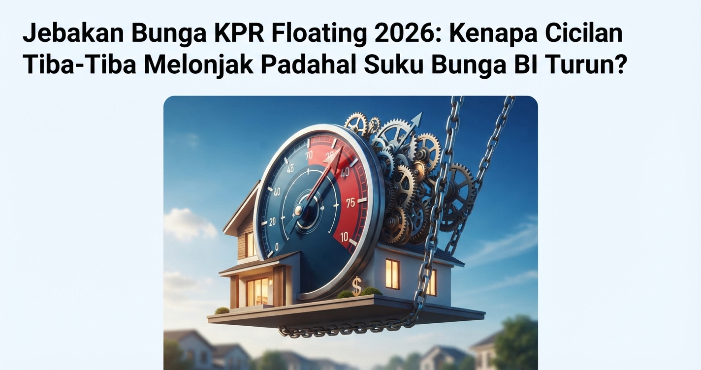Jebakan Bunga KPR Floating 2026 Kenapa Cicilan Tiba-Tiba Melonjak Padahal Suku Bunga BI Turun(1)